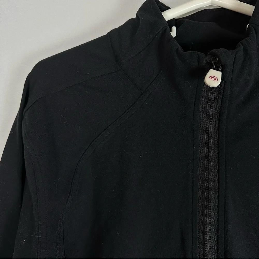 LULULEMON men’s almost vintage track jacket in black - size L/XL